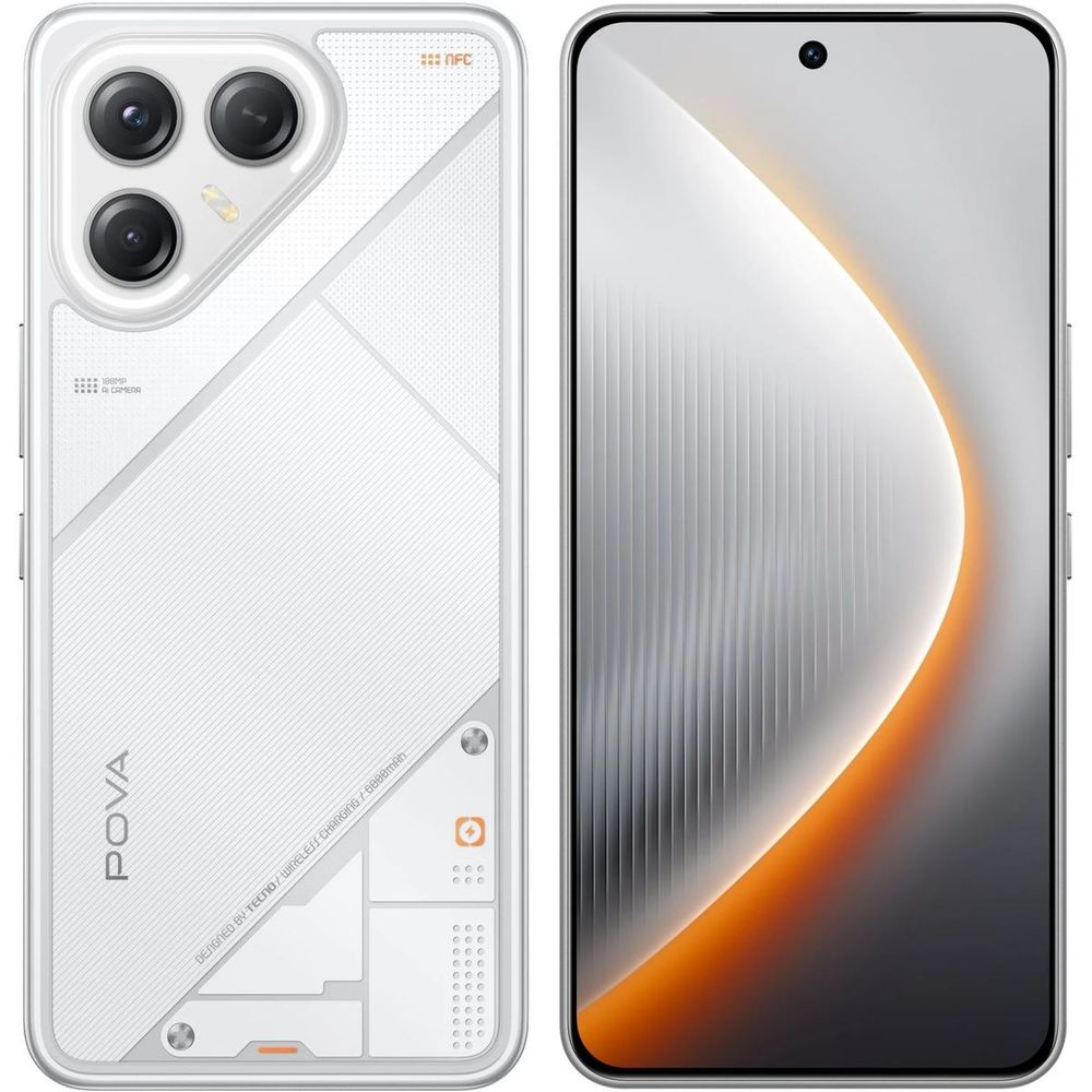 Смартфон Tecno Pova 7 Ultra 5G 12+256Gb белый