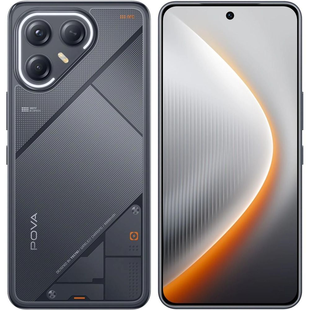 Смартфон Tecno Pova 7 Ultra 5G 12+256Gb черный