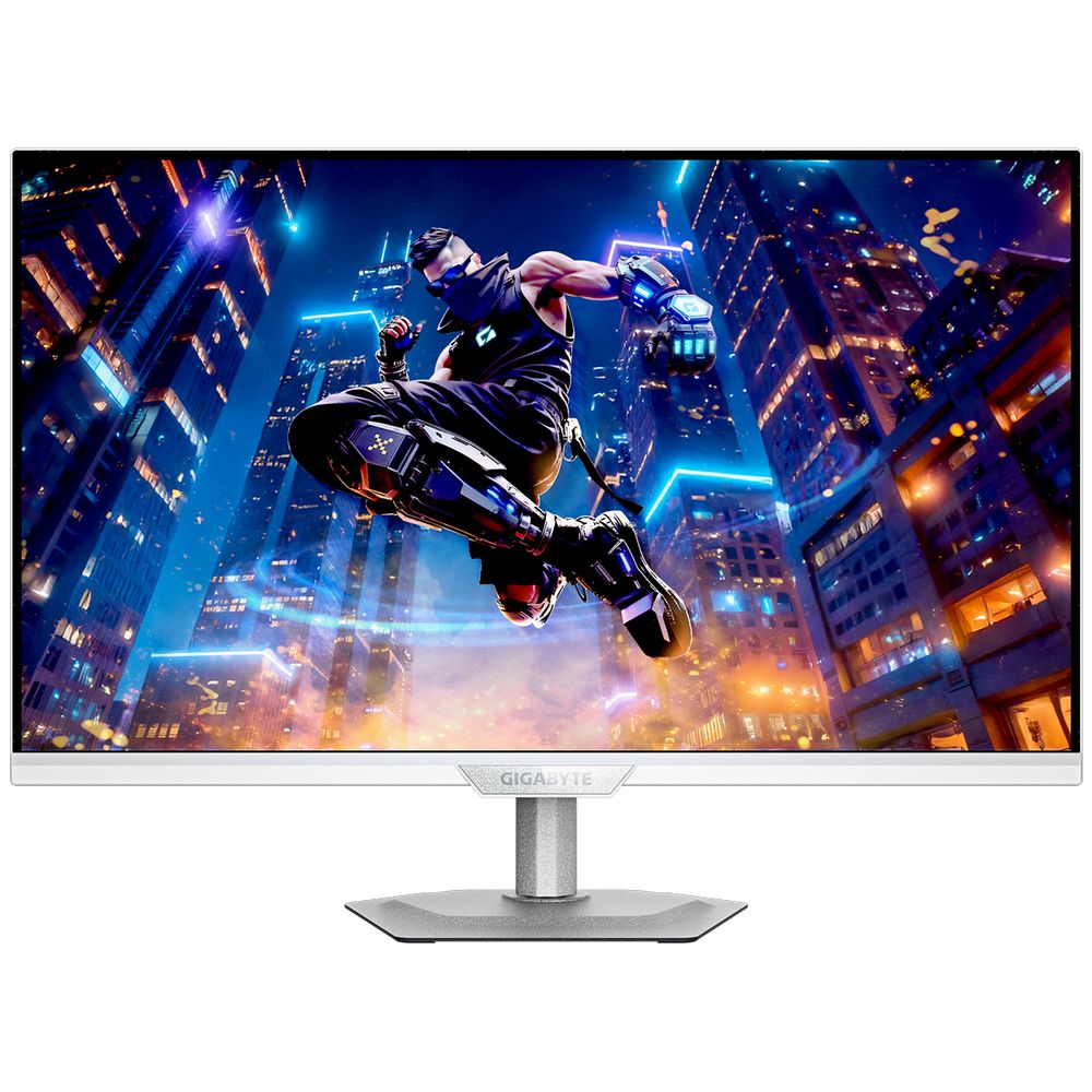 Монитор 27" Gigabyte M27UP ICE (IPS, 3840x2160, 160Hz, 1мс, 350cd/m, 1000:1, 2xHDMI-2.1, DP-1.4, 4xUSB3.2, USB Type-C, Pivot )