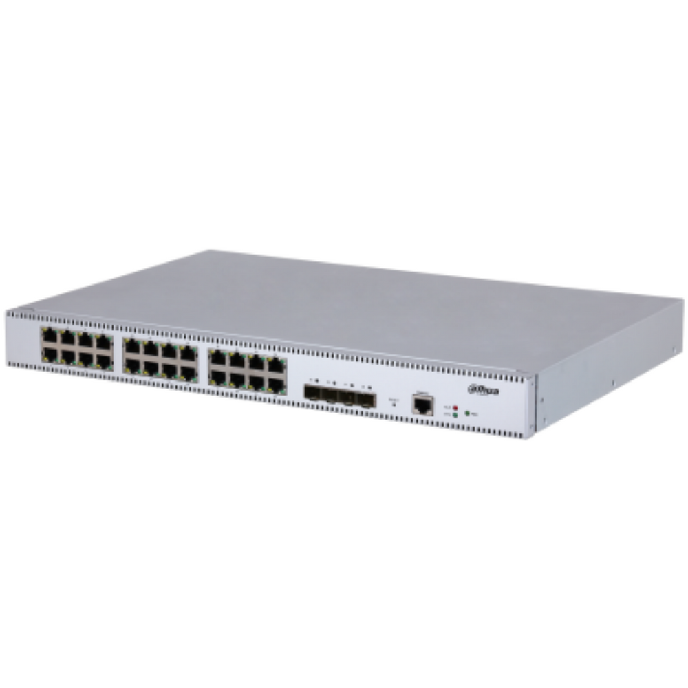 Коммутатор Dahua 28-Port Managed Gigabit Non-PoE Switch, Metal case