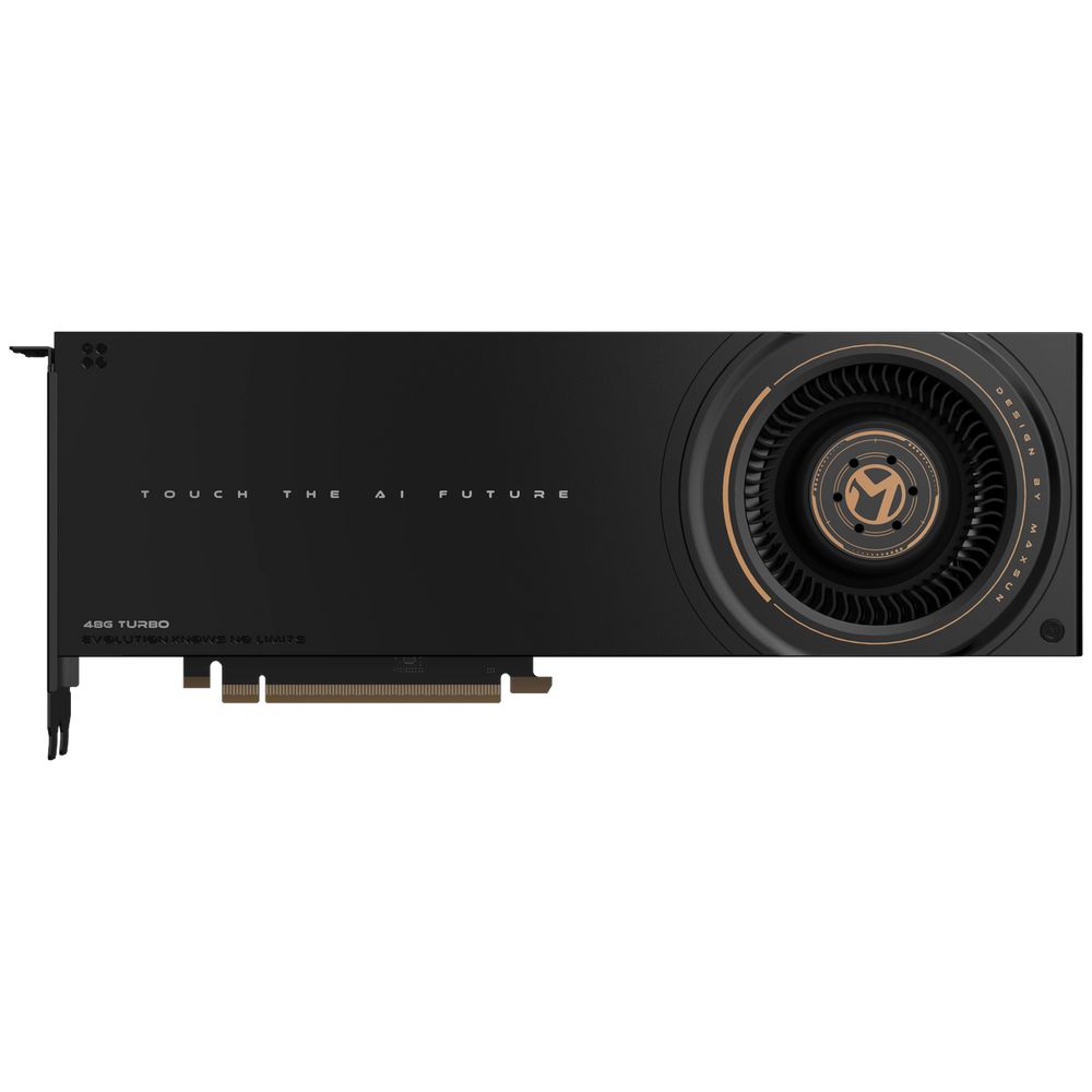Видеокарта Maxsun MS-Intel ARC Pro B60 Dual Turbo 48GB GDDR6 192bit 2xDP 2xHDMI BLOWER RTL