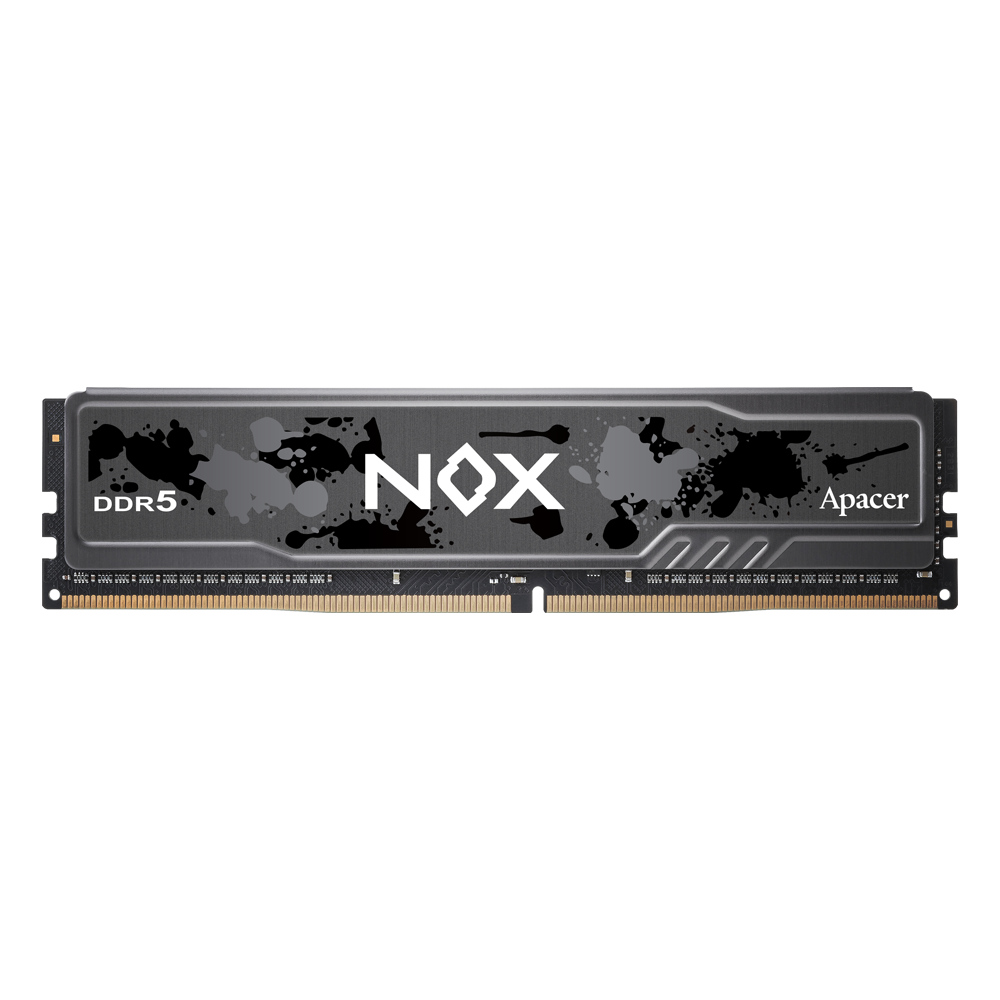 Модуль памяти 16GB Apacer DDR5 5200-40 DIMM 2048x8 16GB 1.25V OC NOX DDR5 w/HS R