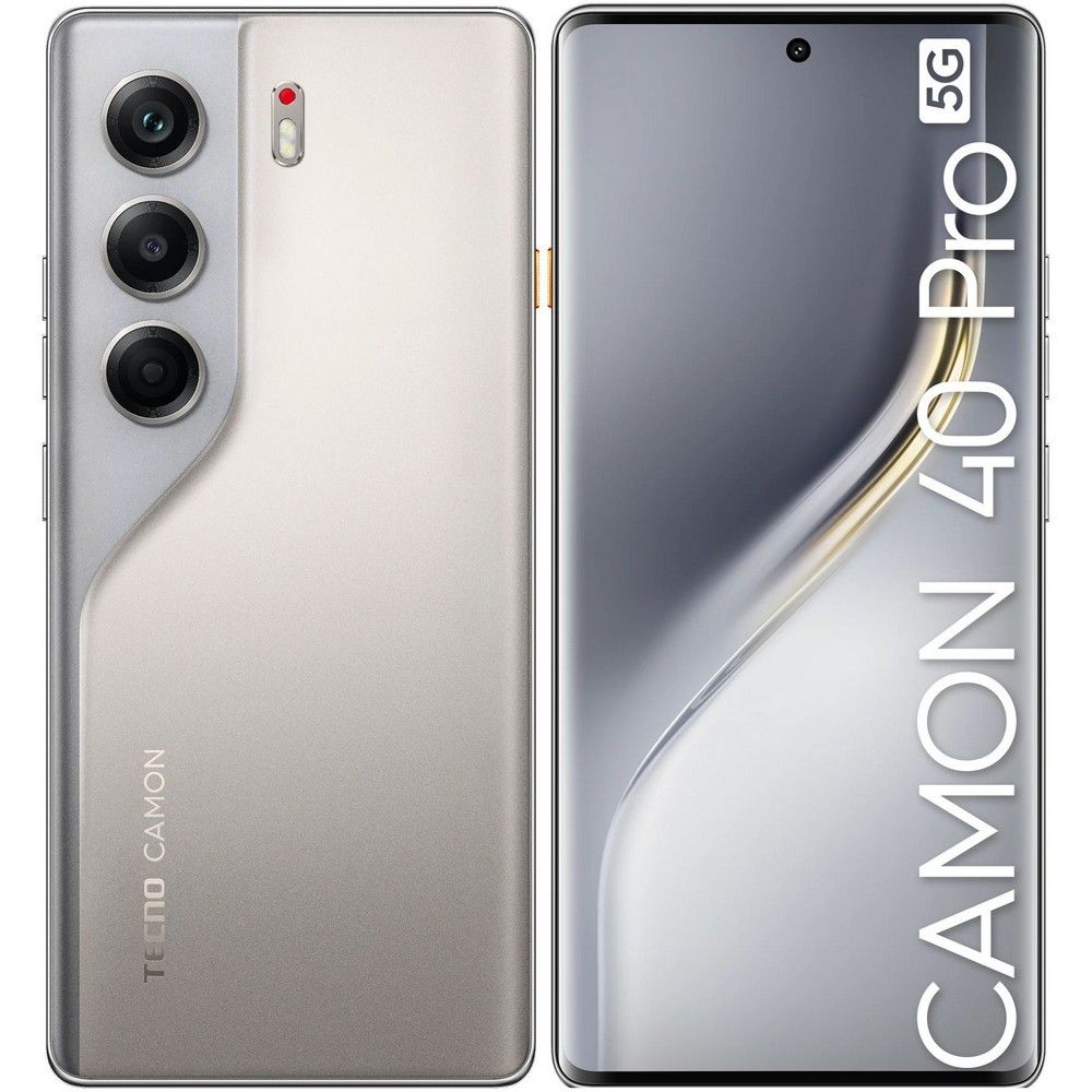 Смартфон Tecno Camon 40 Pro 5G 12+256Gb титан