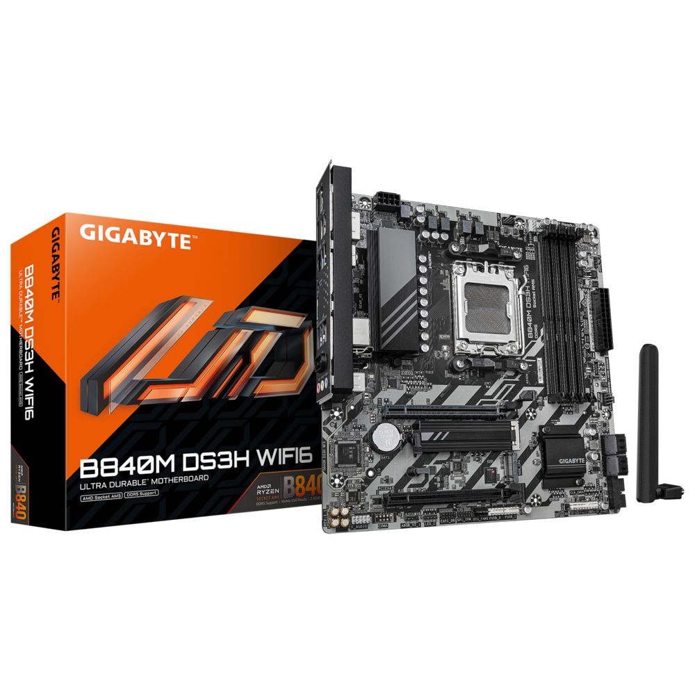Материнская плата Gigabyte B840M DS3H WIFI6,