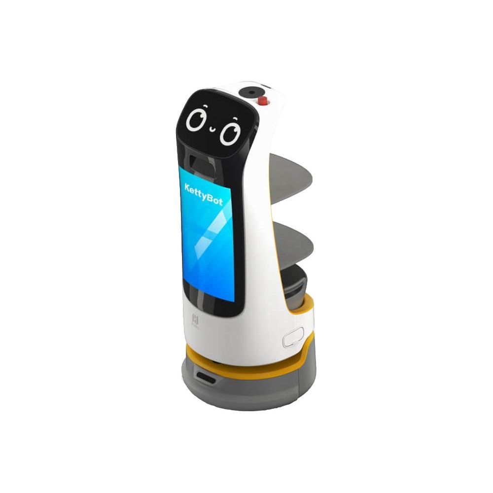 Сервисный робот-доставщик PuduRobotics модели KettyBot Pro (цвет: белый)
