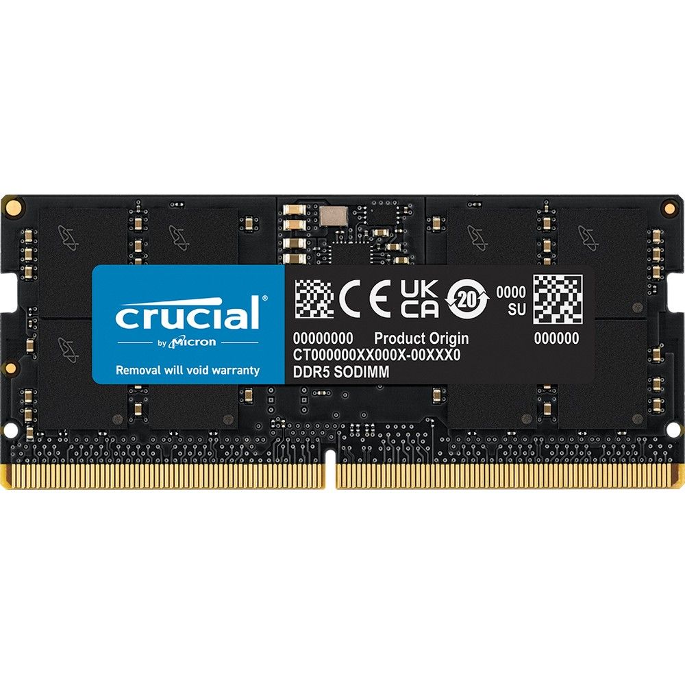 Модуль памяти 48GB Crucial DDR5 5600 SO DIMM Classic Laptop Memory Non-ECC, CL46, 1.1V, DRx8, RTL