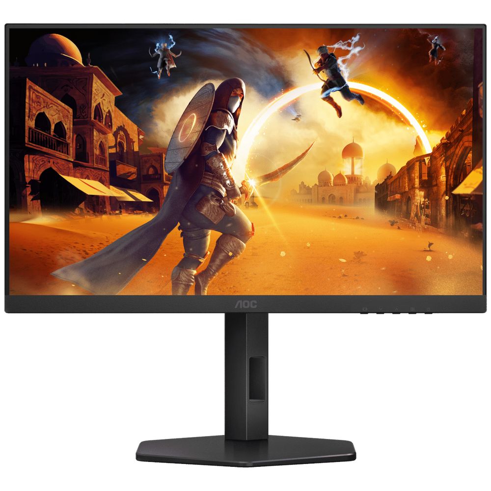 Монитор 23.8" AOC 24G4HX  IPS, 1920x1080, 200Hz, 0,3ms, 300сd/m, 1000:1, HDR10 | 2xHDMI(2.0), DP(1.4) | HAS, Pivot, Swivel, InPSU, Speakers, Vesa 100, Black