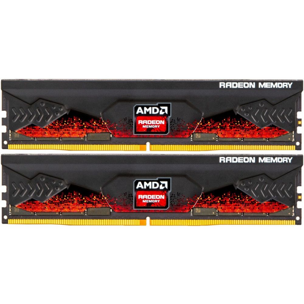 Модуль памяти AMD Radeon 32GB DDR5 5600MHz Long DIMM R5S532G5600U1K 1.1V Heat Shield Retail Kit 2*16gb