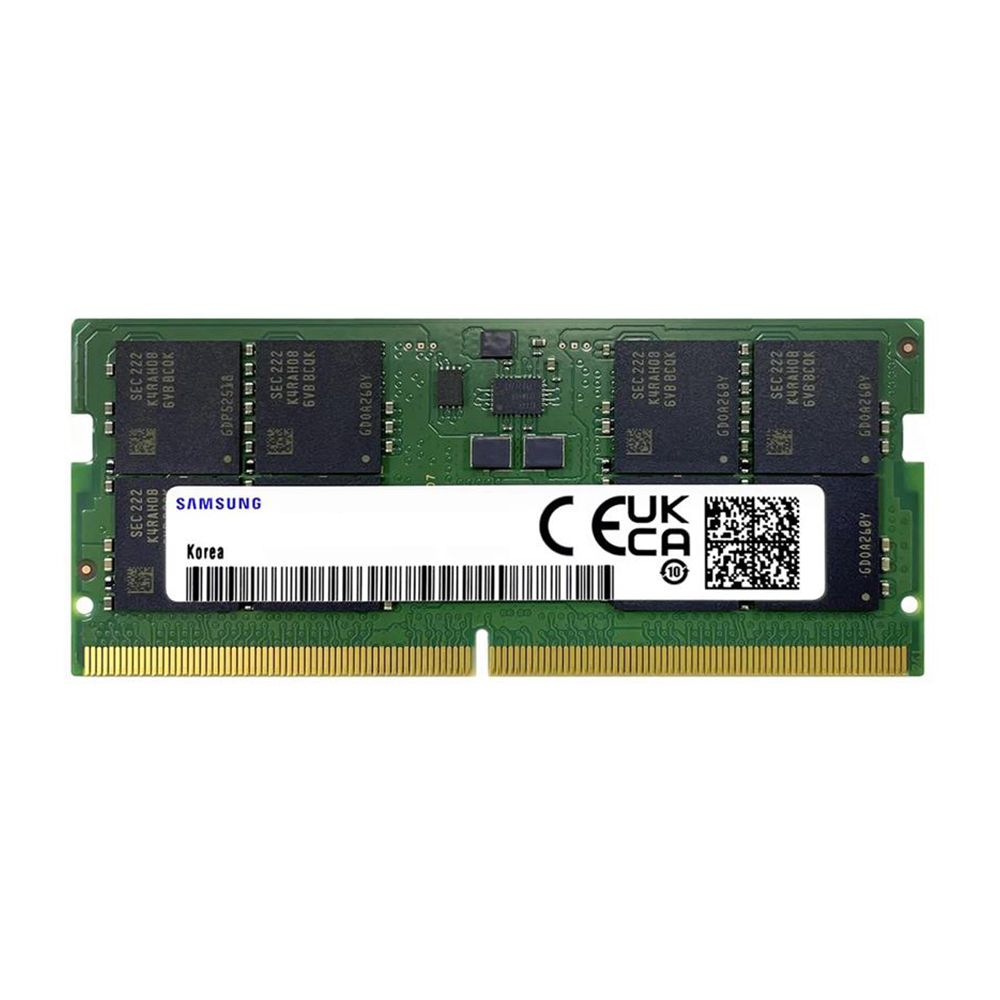Модуль памяти 32GB Samsung DDR5 5600 SO DIMM  Laptop Non-ECC, CL46, 1.1V, 2Rx8, Bulk
