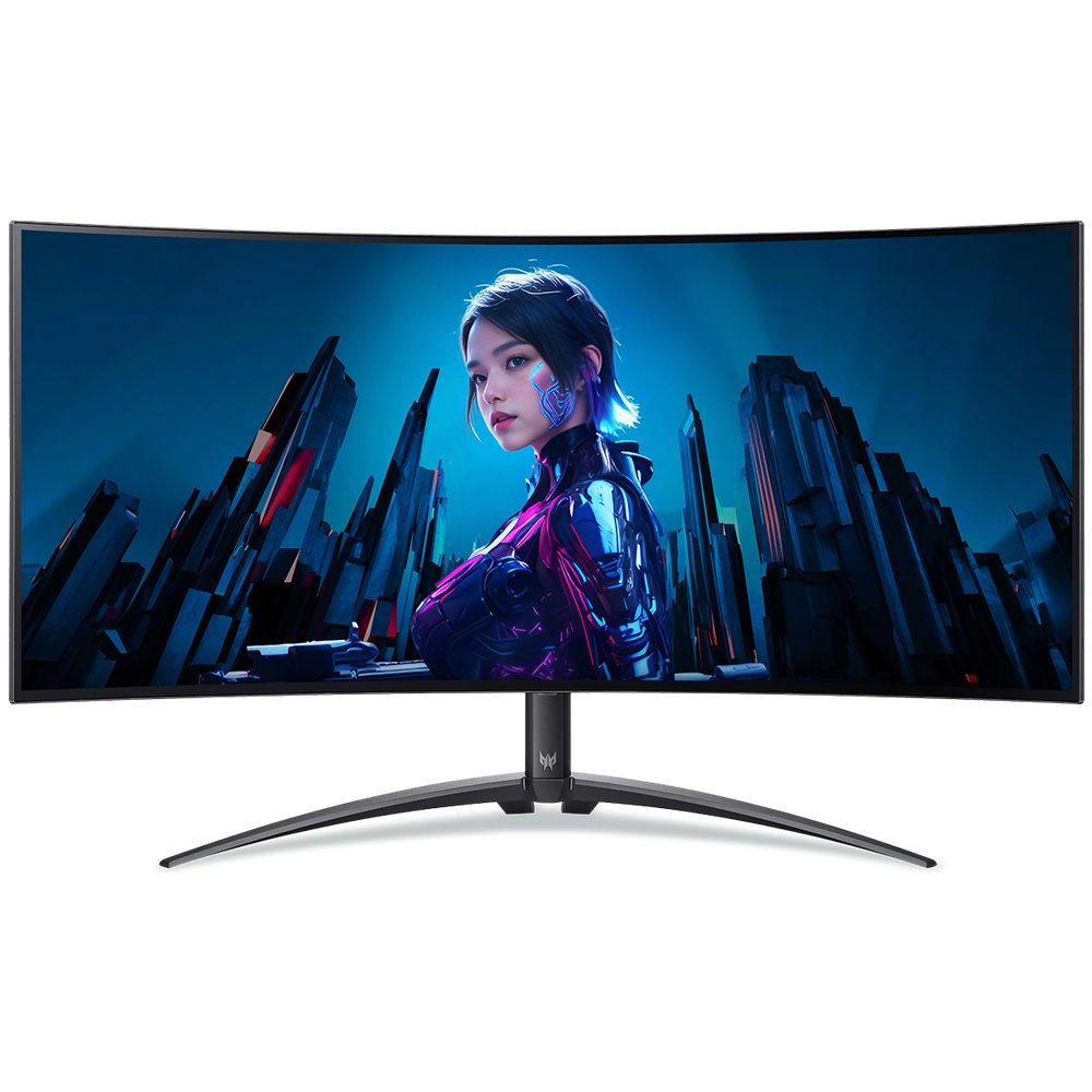 Монитор 39" ACER Predator X39bmiiphuzx Black (OLED 3440x1440 240 Hz 1300cd/m2 0,01ms 2xHDMI(2.1) + 1xDP + 1xType-C(90W) + SPK + Audio out + USB3.2x3 + USB-C + USB-B (2up 4down)+Speaker 5Wx2 110 H.Adj)