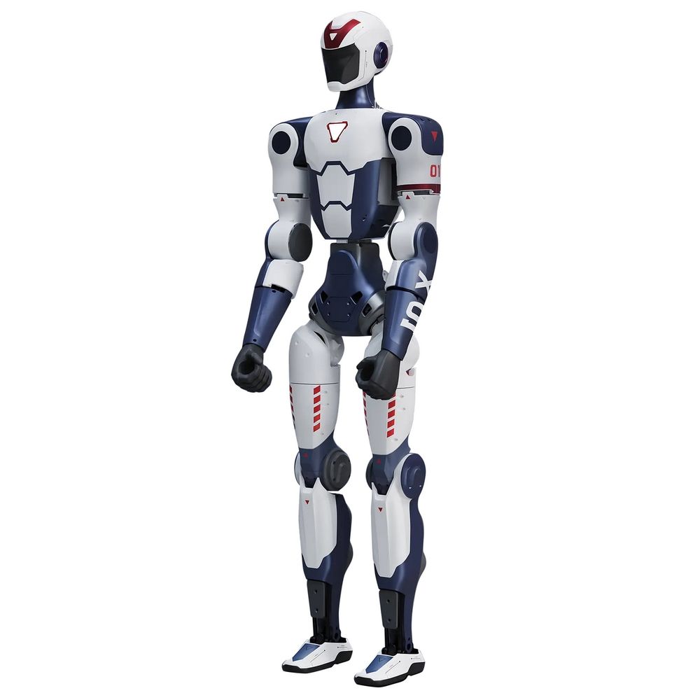 Программно-аппаратный комплекс Unitree модель R1 версии Edu Pro B (Цвет: бело-синий) Степени свободы: 40 (26 корпус + 7 ×2 кисти); бинокулярная камера + RGB-камеры на запястьях; вычислительный модуль 100 TOPS; полный SDK; две Dex3-1 трёхпалые кисти с тактильными датчиками с 33 датчика на кисть; гарантия 12 месяцев.