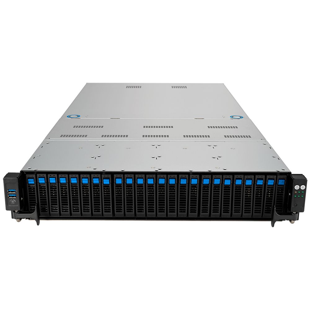 Сервер Crusader Squire 2245R (Rack 2U, 2xEpyc 9454 (48C/96T, 2.8 GHz, 256 MB), 12x32GB DDR5 DIMM ECC reg., 9560-16i + CVM, 2x25Gb/s SFP28, 2xA5000 24 Gb, 2x2600W, No OS)