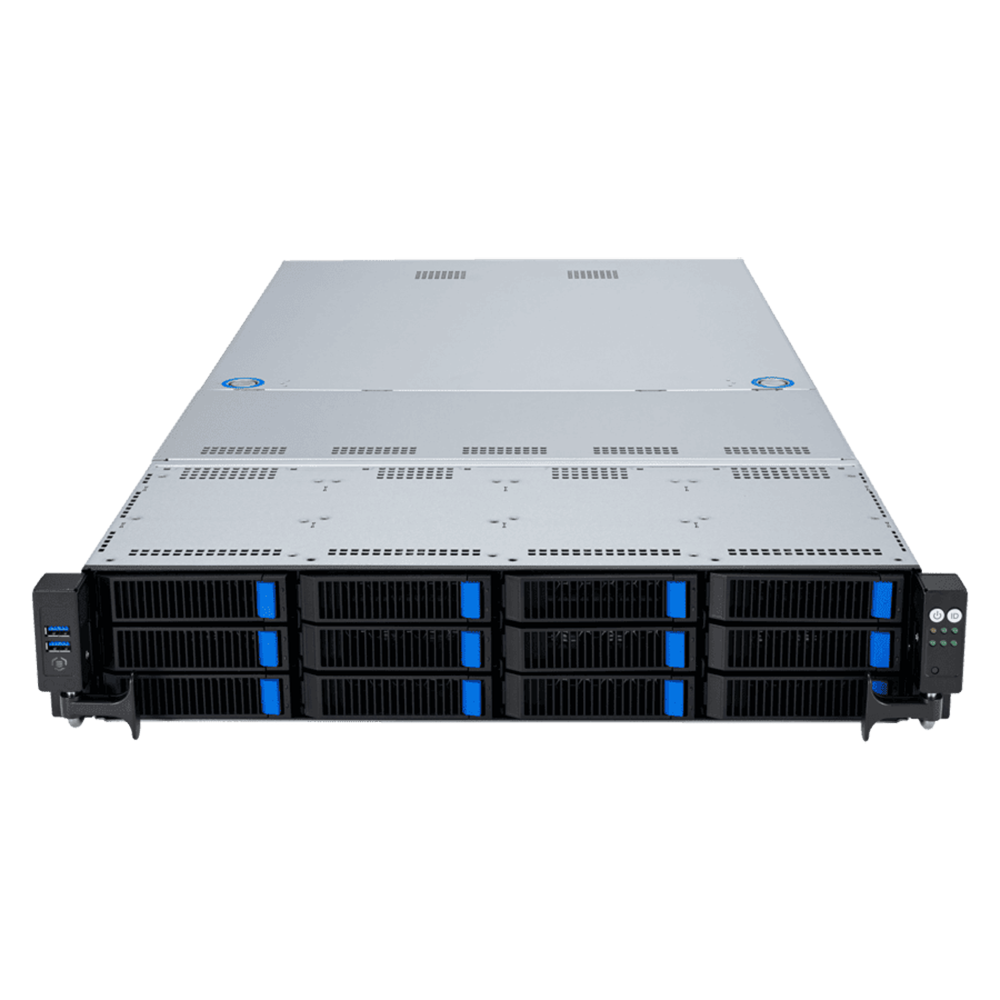 Сервер Crusader Squire 2145R (Rack 2U, Epyc 9534 (64C/128T, 2.5 GHz, 256 MB), 12x64GB DDR5 DIMM ECC reg., 6x18TB HDD SATA 7.2K, 4x960GB SSD SATA, 2x480GB SSD SATA, 9560-16i + CVM, 2x1Gb/s RJ-45, 2x1600W, No OS)