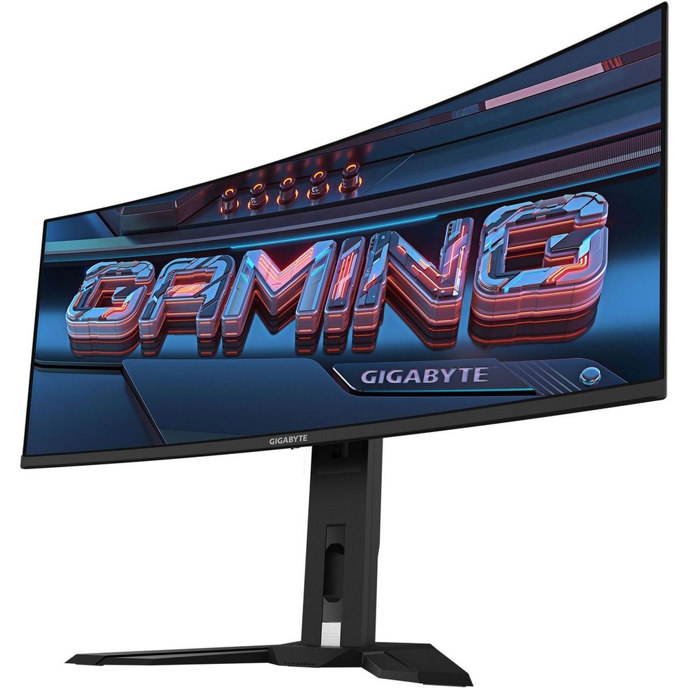 Монитор 34" Gigabyte MO34WQC2 OLED  Black (OLED LED 3440 x 1440, 21:9 HDMI M/M матовая HAS Piv 250cd 178гр/178гр 3440x1440 240Hz,2 x HDMI 2.1, DP 1.4, USB Type-C,3х USB 3.2,)