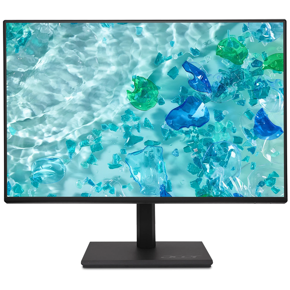 Монитор 24" ACER B247WE5bmiprzxv Black (1920x1200, 16:10, IPS, 300cd, 1/4ms, 100Hz, VGA, HDMI(1.4), DP(1.2), SPK, Audio In/Out, USB 3.2x4, USB-B (1up 4down), Speakers 2Wx2, FreeSync, hadj 165)
