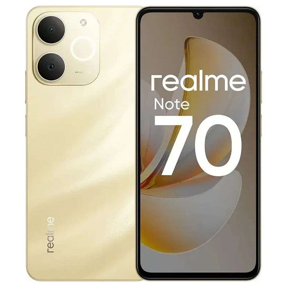 Смартфон Realme Note 70 6+128 золотой