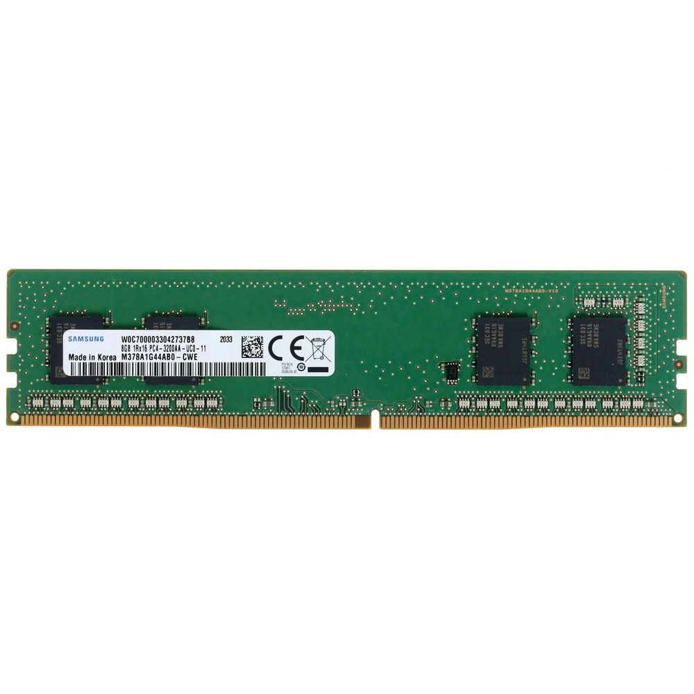 Модуль памяти 8GB Samsung DDR4 3200 UDIMM  Desktop Non-ECC, CL22, 1.2V, 1Rx16, Bulk
