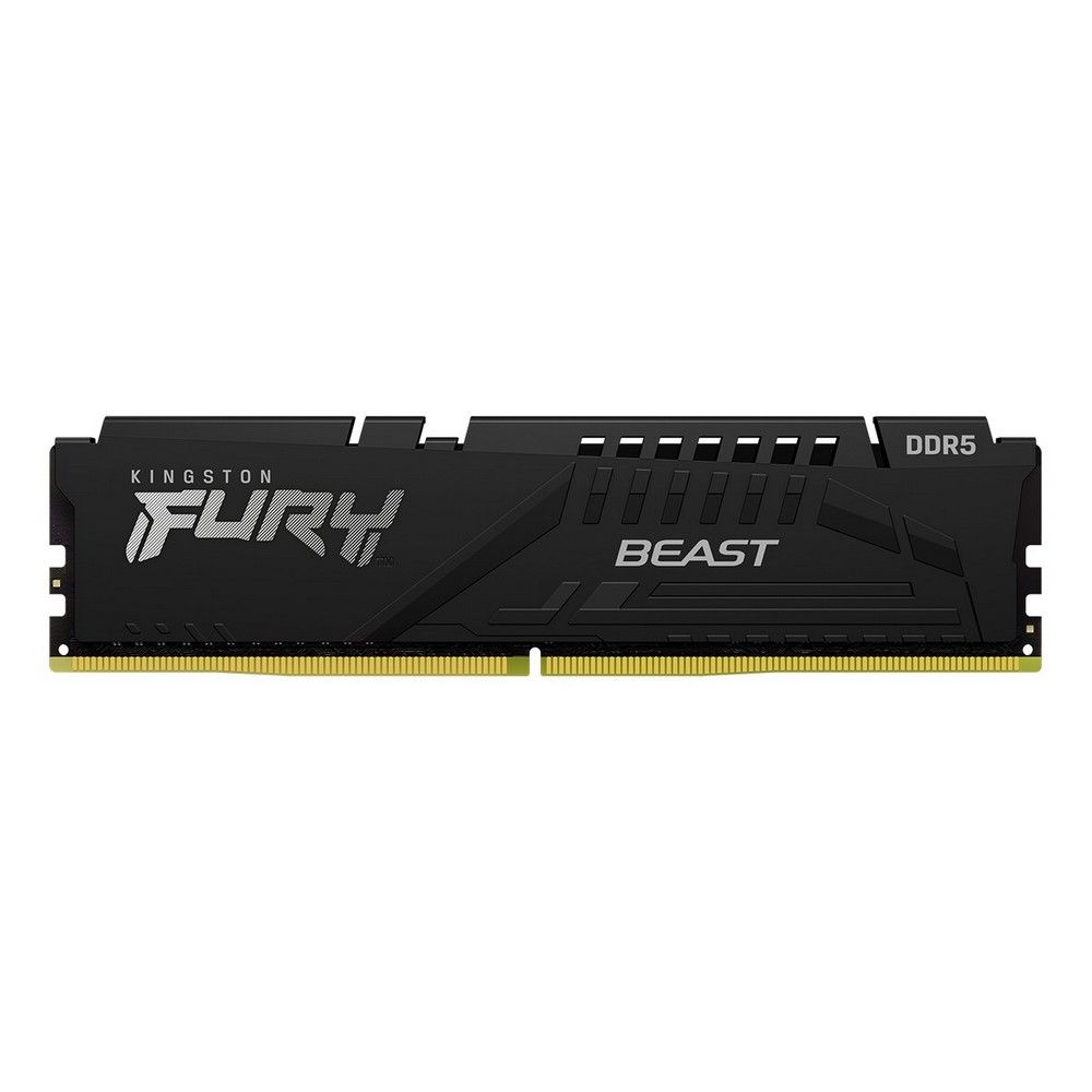 Модуль памяти Kingston 16GB DDR5 5600 DIMM FURY Beast XMP Gaming Memory KF556C40BB-16WP Non-ECC, CL40, 1.25V