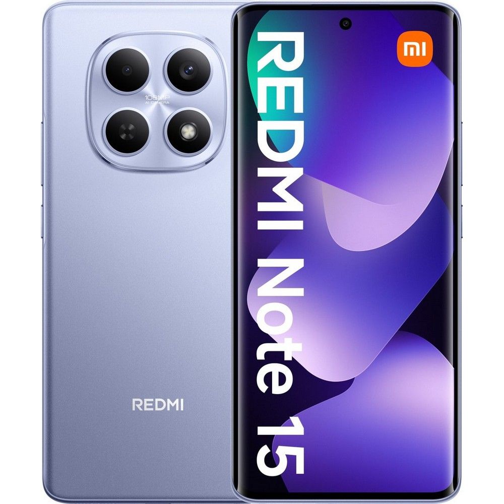 Смартфон Redmi Note 15 8+256Gb фиолетовый (MZB0MOCRU)