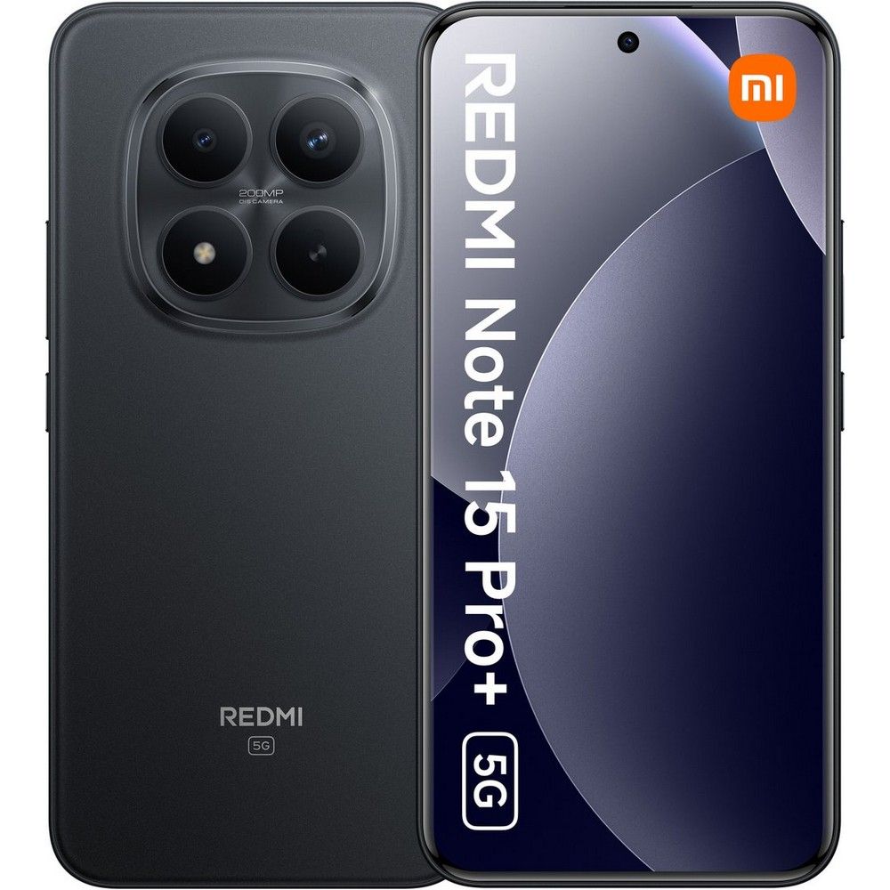 Смартфон Redmi Note 15 Pro+ 5G 12+512Gb черный (MZB0LVXRU)