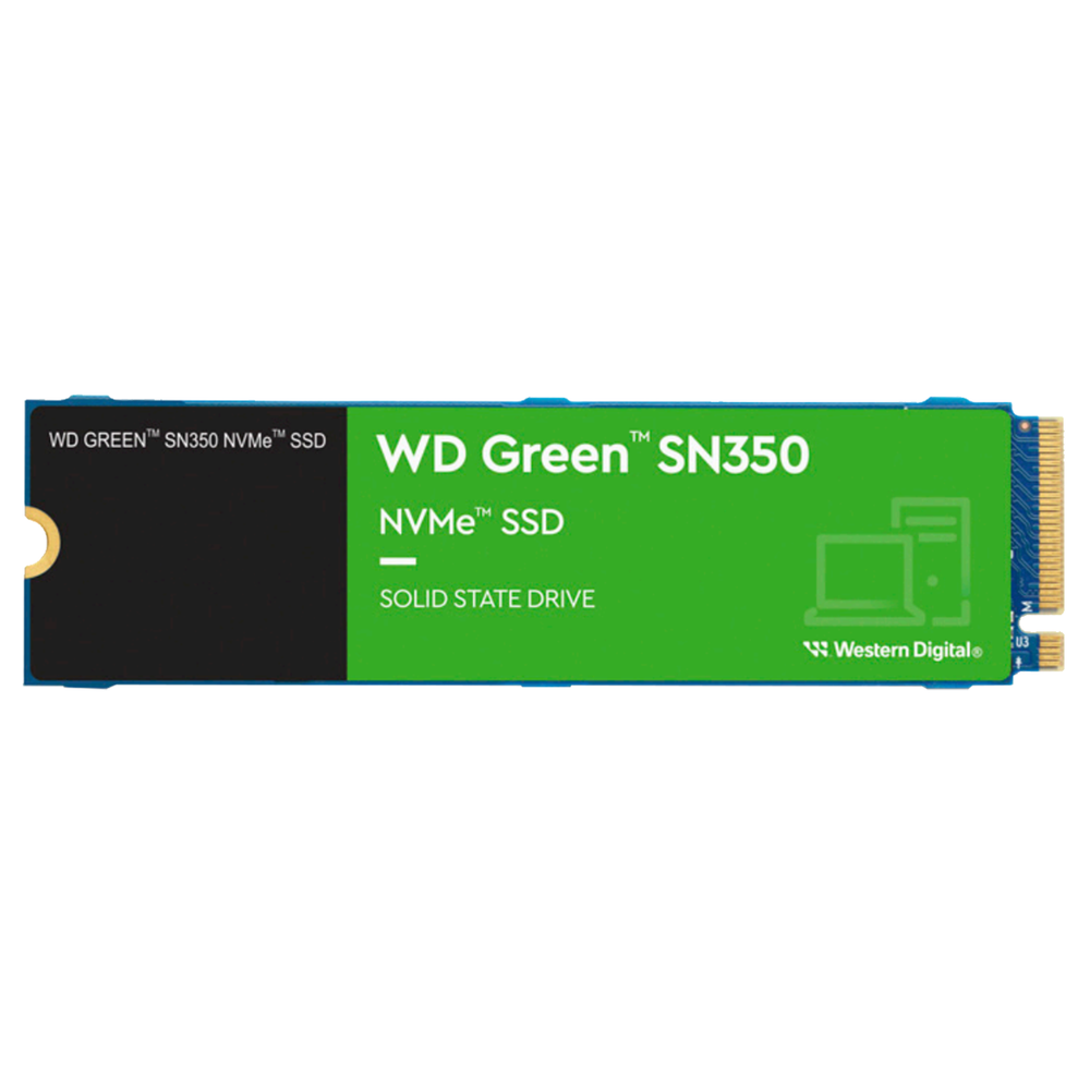 Твердотельный накопитель SSD WD Green SN350 WDS500G2GOC 500GB M2.2280 NVMe PCIe Gen3х4
