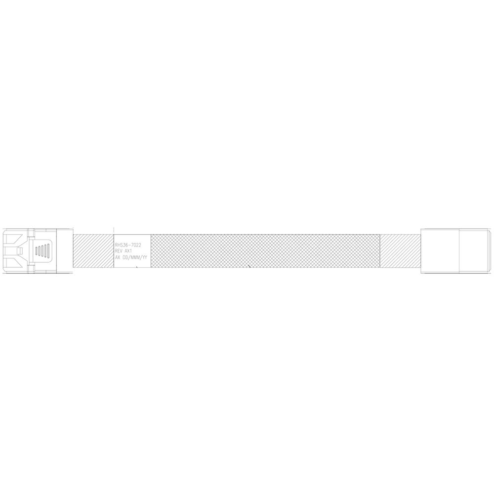 Кабель Amphenol RHS36-7022, HDmSAS SFF8643 -to- HDmSAS SFF8643,  55cm