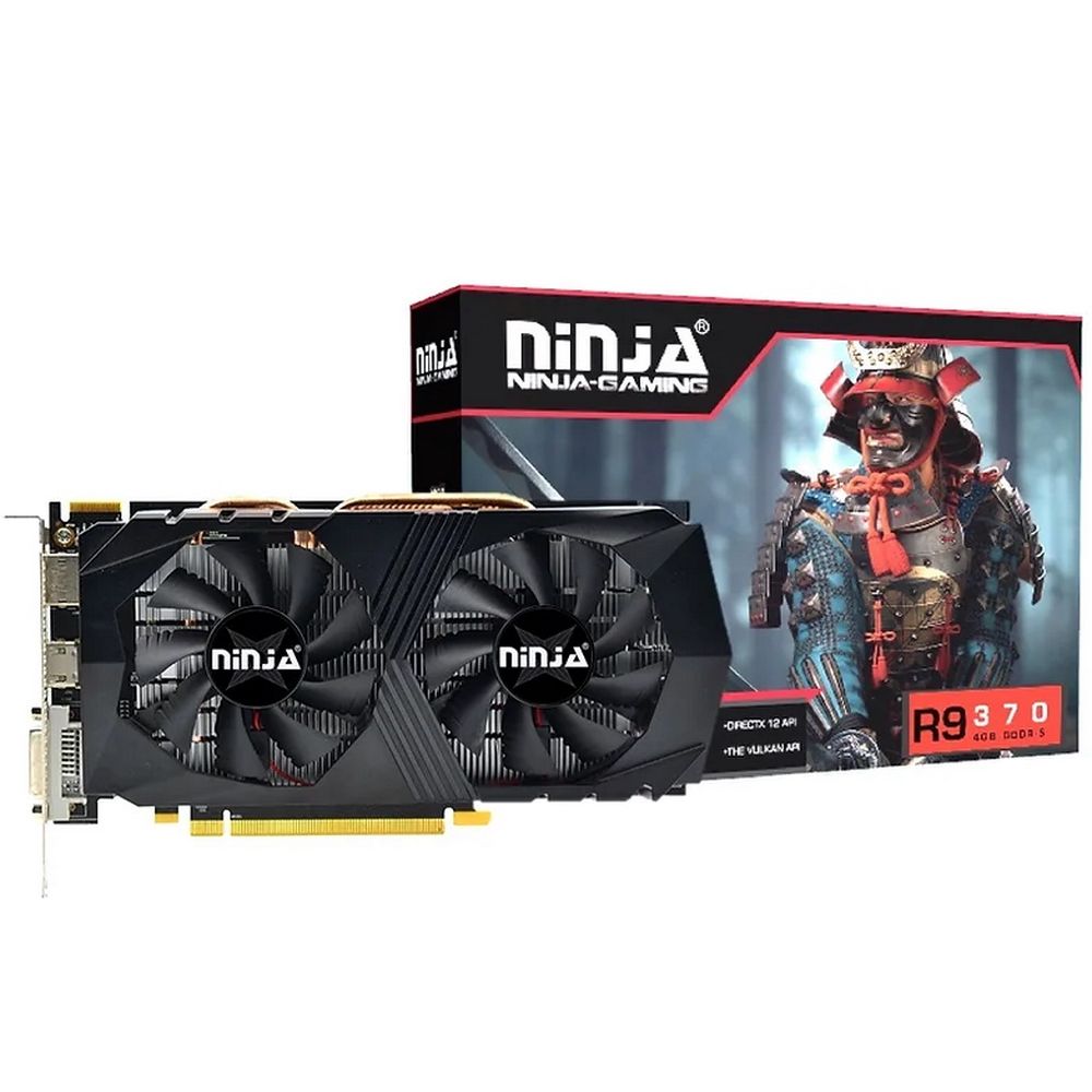 Видеокарта Ninja Bad Pack R9 370 4GB GDDR5 256bit DP DVI HDMI 2FAN RTL