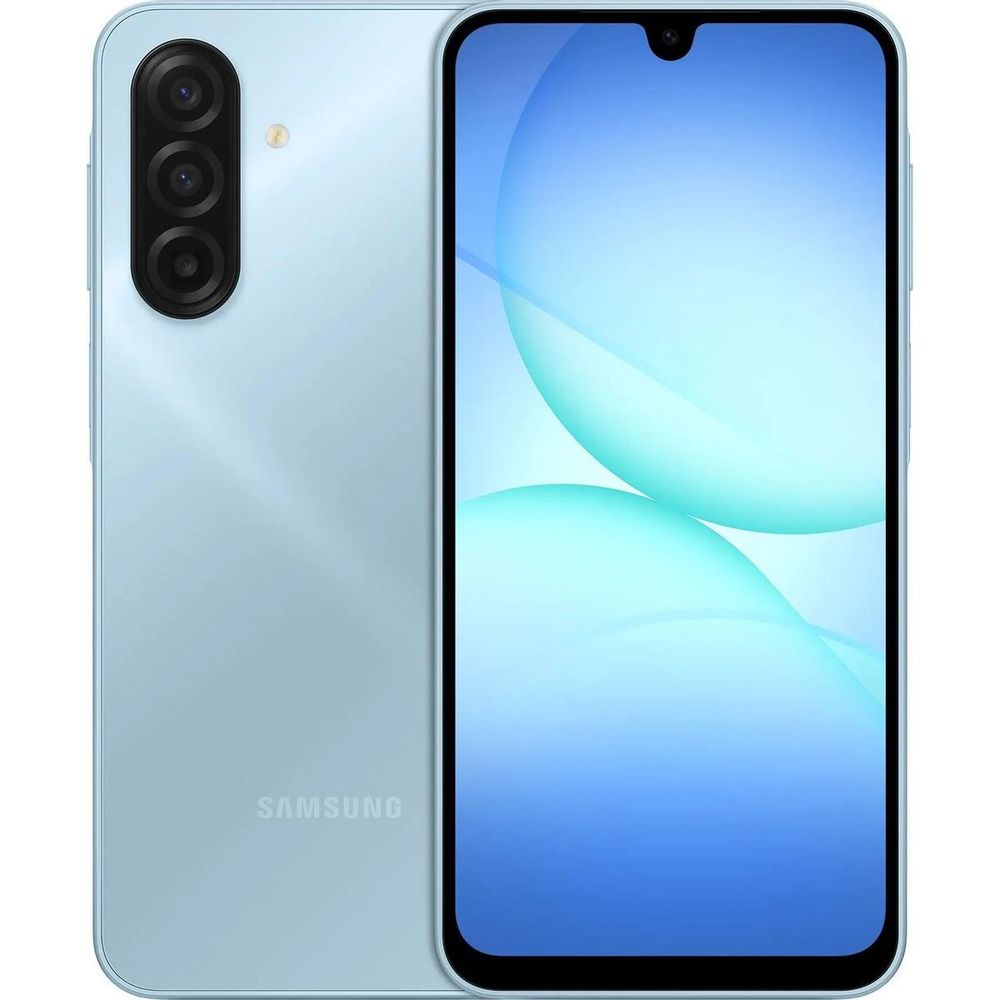 Смартфон 6.7" Samsung Galaxy A17 4+128Gb голубой (SM-A175FLBNCAU)