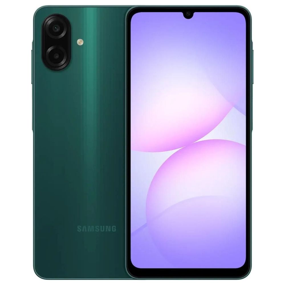 Смартфон Samsung Galaxy A07 4+128Gb зеленый (SM-A075FZGGCAU)