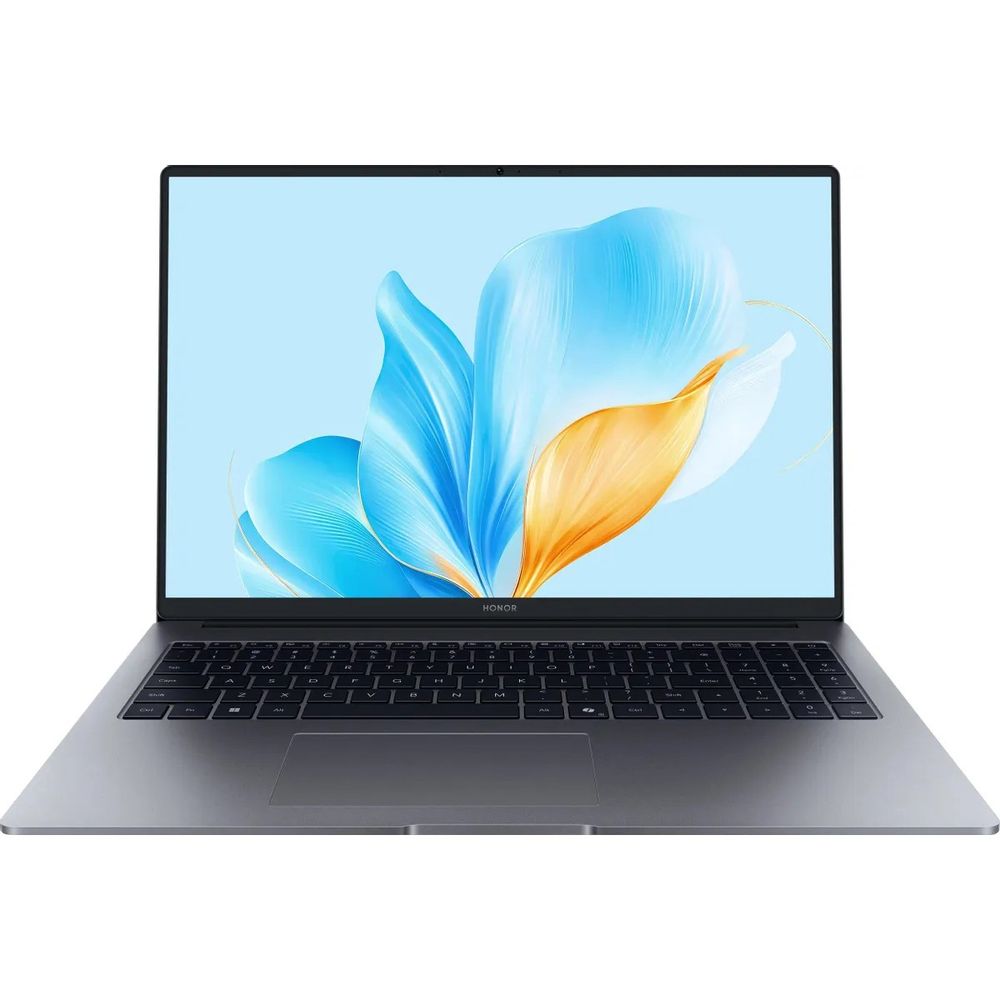 Ноутбук HONOR MagicBook X16 Intel Core Ultra 5 125H/16Gb (soldered D5)/SSD512Gb/UMA/16"/IPS/WUXGA/1920x1200/60Hz/Win11/Grey/1.75kg
