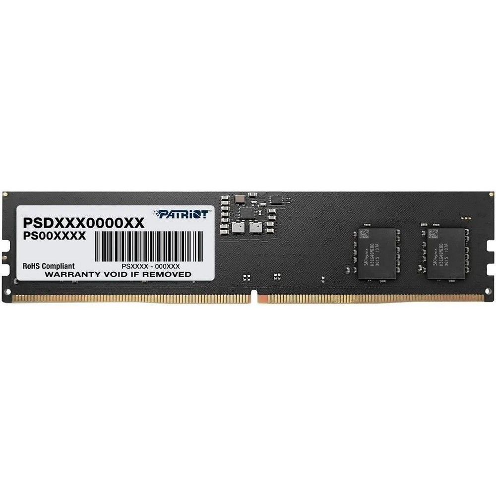 Модуль памяти Patriot 8GB 5200Mhz DDR5 DIMM PSD58G520081