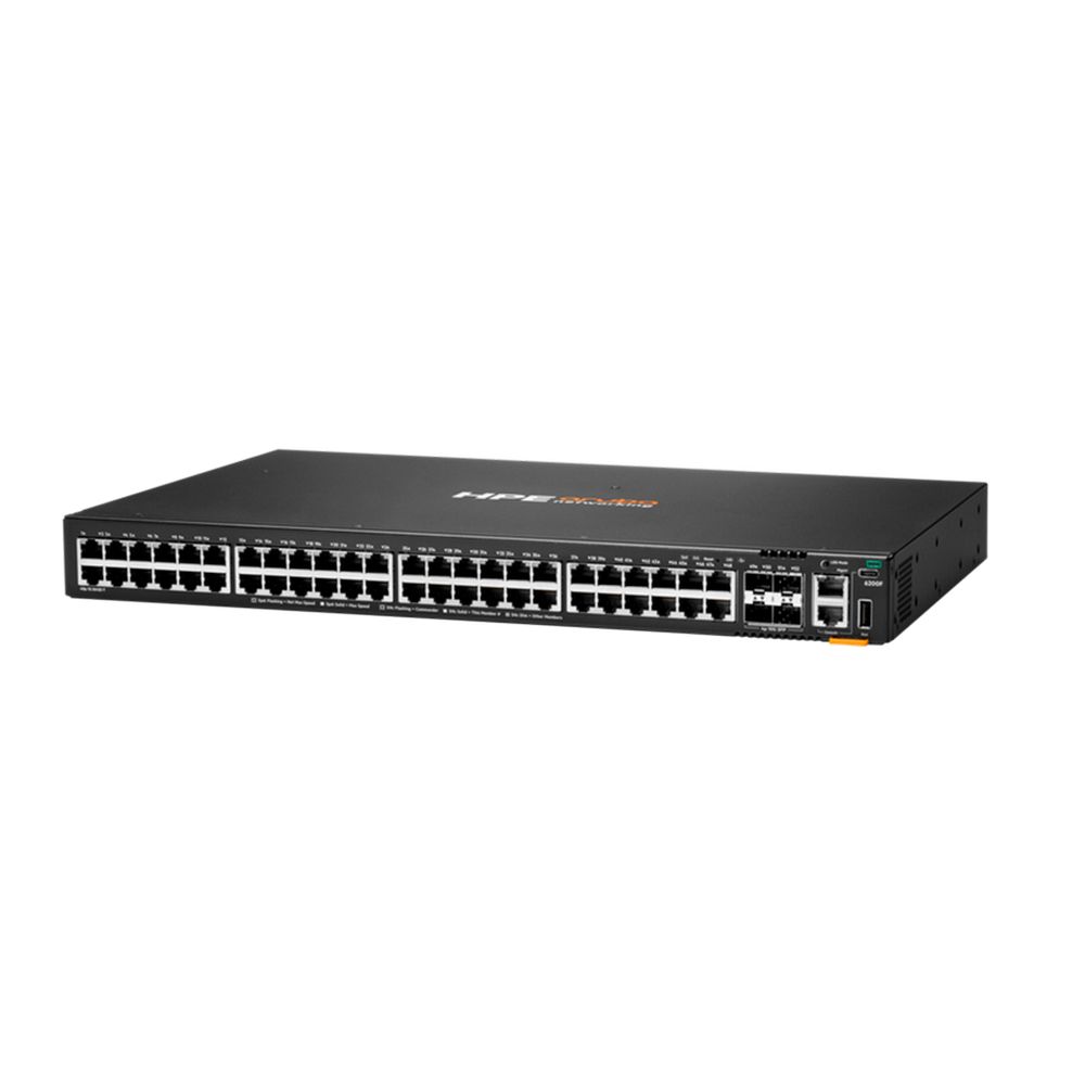 Коммутатор JL726B HPE Aruba Networking CX 6200F 48G 4SFP+ Managed L3 Switch