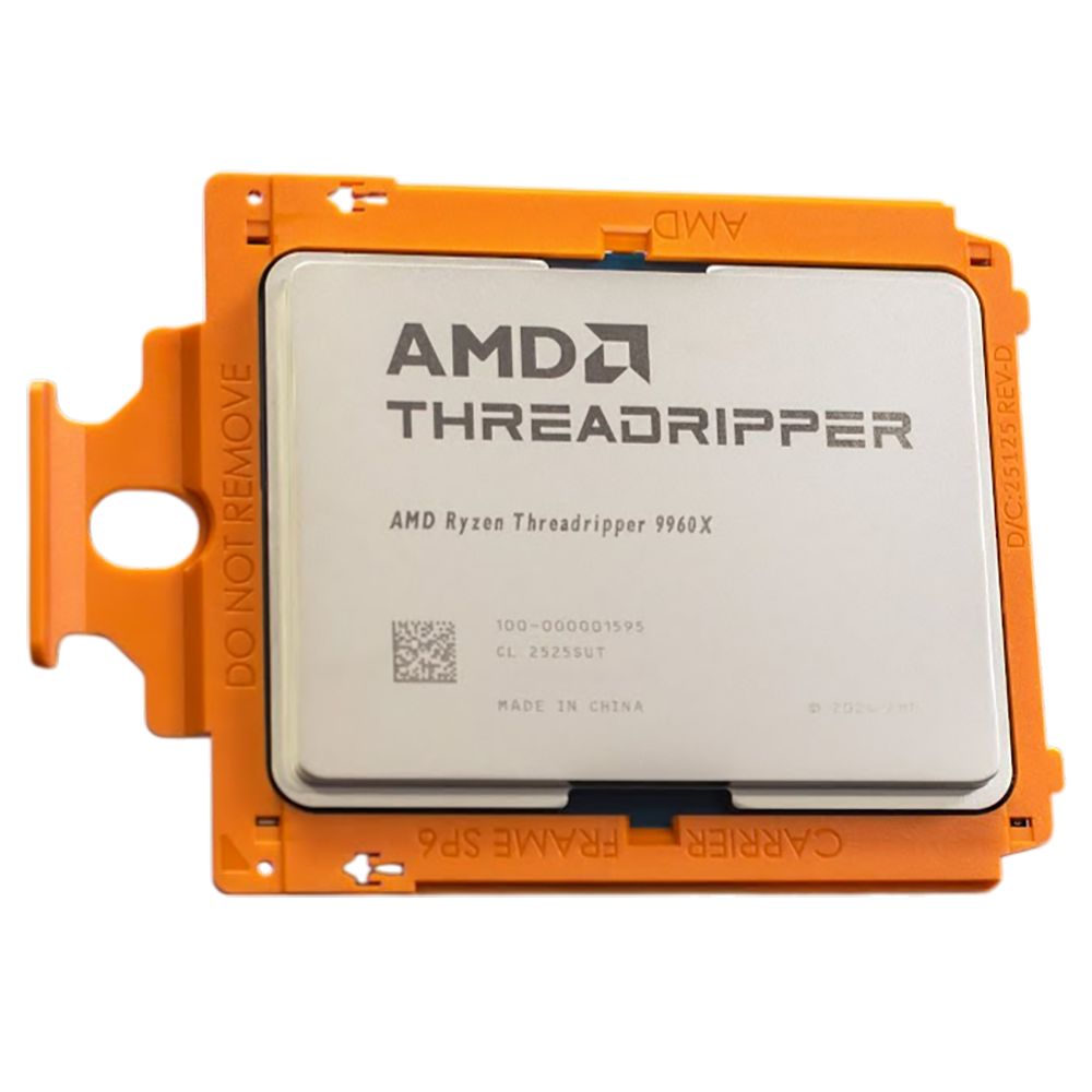 Центральный Процессор AMD RYZEN Threadripper 9960X OEM (Shimada Peak, 4nm, C24/T48, Base 4,2 GHz, Turbo 5,4 GHz, Without Graphics, L3 128MB, TDP 350W, sTR5)