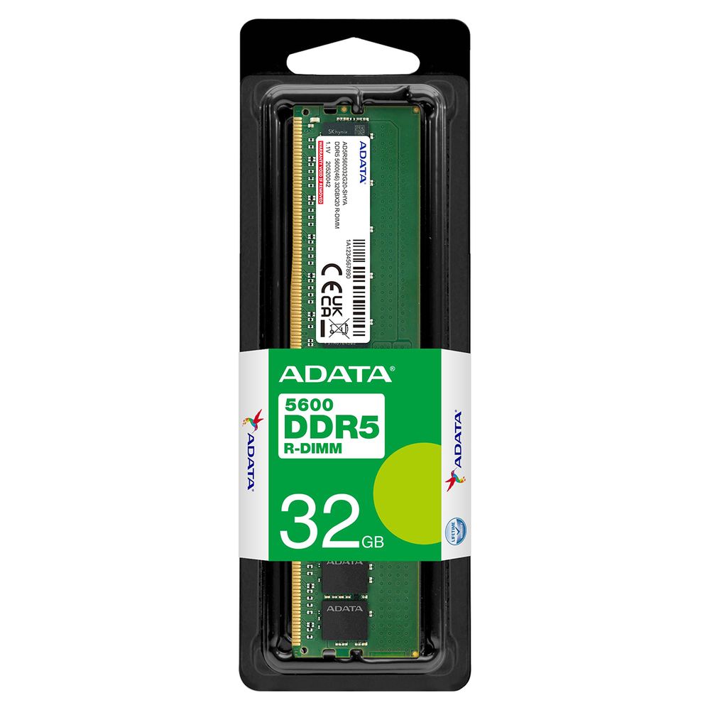 Модуль памяти ADATA 32GB DDR5 5600 RDIMM AD5R560032G20-SHYA