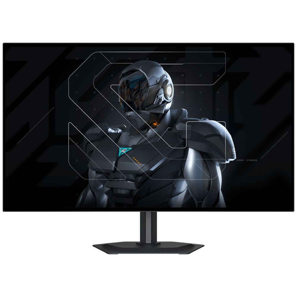 Монитор 26.5" Gigabyte MO27Q28GR EK Black (WOLED, 2560 x 1440, 280Hz, 10bit (1.07B), 0,03ms, 335cd/m (1500cd/m пиковая), 1.5M:1, 2xHDMI-2.1, DP-1.4, 3xUSB3.2, USB Type-C (18W), Pivot)