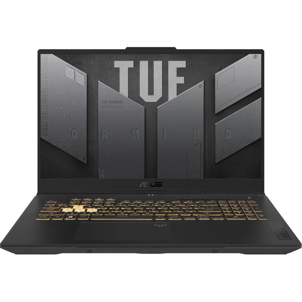 Ноутбук ASUS TUF Gaming F17 FX707VUR-HX225 Intel Core 5 210H/16Gb (2*8 D5)/SSD512Gb/RTX4050 6Gb (140W)/17.3"/IPS/FHD/1920x1080/144Hz/NoOS/RJ-45/Grey/2.6kg