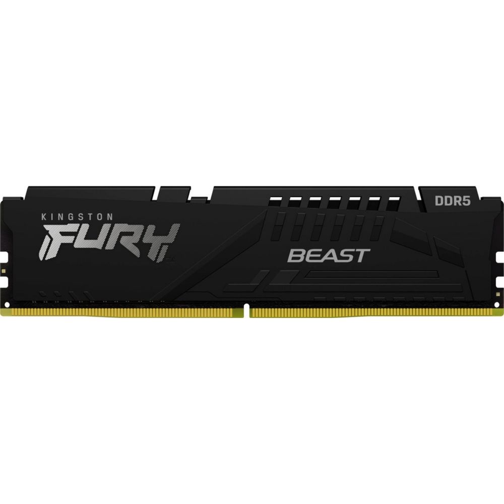 Модуль памяти Kingston 32GB DDR5 5600 DIMM FURY Beast Black Gaming Memory KF556C36BBE2-32 Non-ECC,  CL36