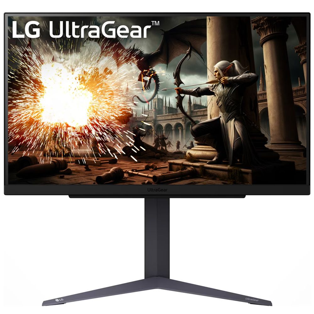 Монитор 27" LG 27GS75Q-B IPS, 2560x1440, 180Hz, 1ms, 300сd/m, 1000:1, HDR10, G-Sync | 2xHDMI(2.0), DP(1.4) | HAS, Pivot, ExPSU, Vesa 100, Black