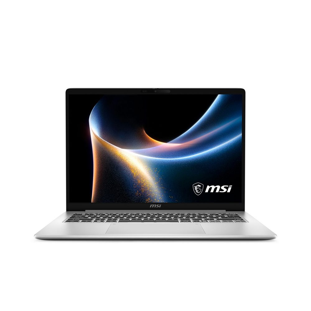 Ноутбук MSI Modern 14S AI+ G3MG-010XRU Intel Core Ultra 7 355/16Gb (1*16 D5)/SSD512Gb/UMA/14"/OLED/WUXGA/1920x1200/60Hz/NoOS/RJ-45/Silver/1.38kg