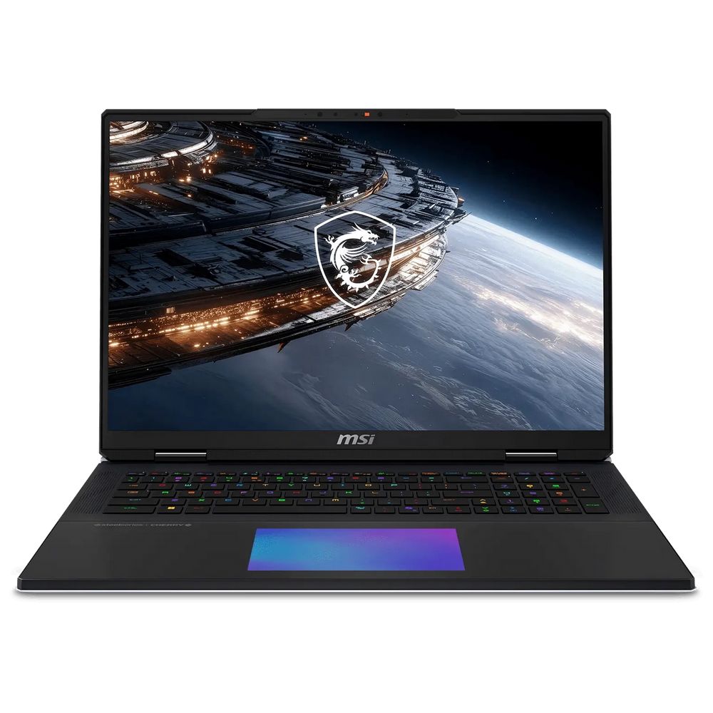 Ноутбук MSI Titan 18 HX A2WJ-1049RU Intel Core Ultra 9 290HX Plus/64Gb (2*32 D5)/SSD2Tb/RTX5090 24Gb (175W)/18"/IPS/MiniLED/WQUXGA/3840x2400/240Hz/Win11/RJ-45/Black/3.6kg