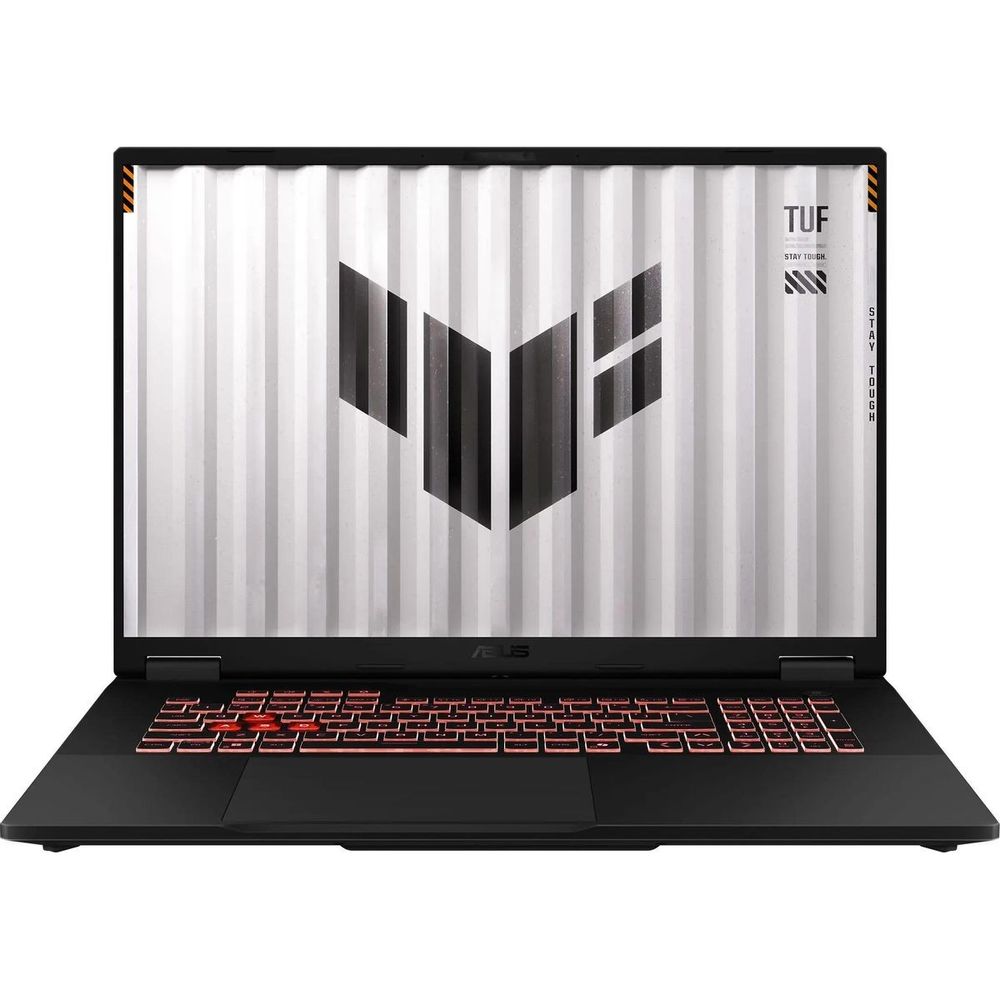 Ноутбук ASUS TUF Gaming A18 FA808UH-S8033 AMD Ryzen 7 260/16Gb (2*8 D5)/SSD1Tb/RTX5050 8Gb (115W)/18"/IPS/WUXGA/1920x1200/144Hz/NoOS/RJ-45/Grey/2.6kg