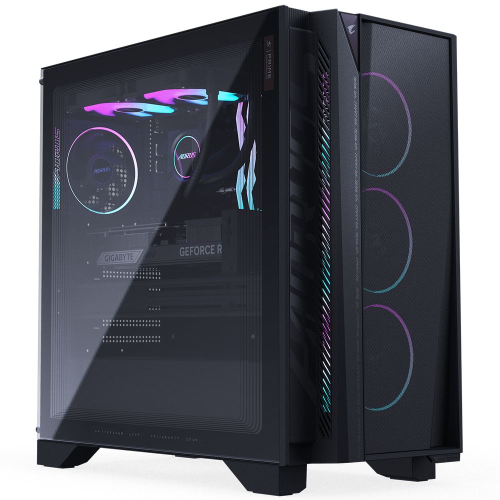 Настольный ПК AORUS PRIME 5 AP551 AMD Ryzen 7 9800X3D/32Gb/SSD2Tb/RTX5070 Ti 16Gb/PSU 850W (Gold)/NoOS/Black (AP5A7N7T-5105)