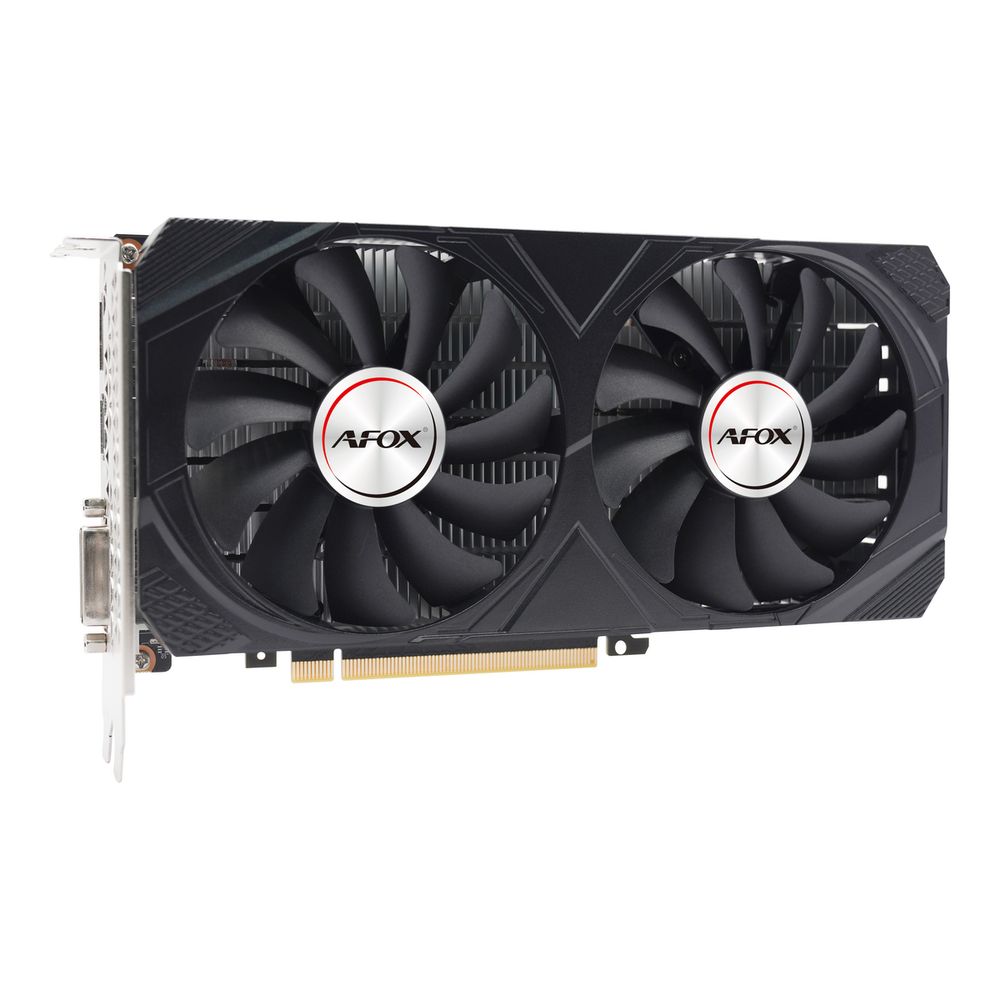 Видеокарта Afox RTX3050 Dual Fan 6GB GDDR6 96-bit DVI DP HDMI ATX 2FAN RTL