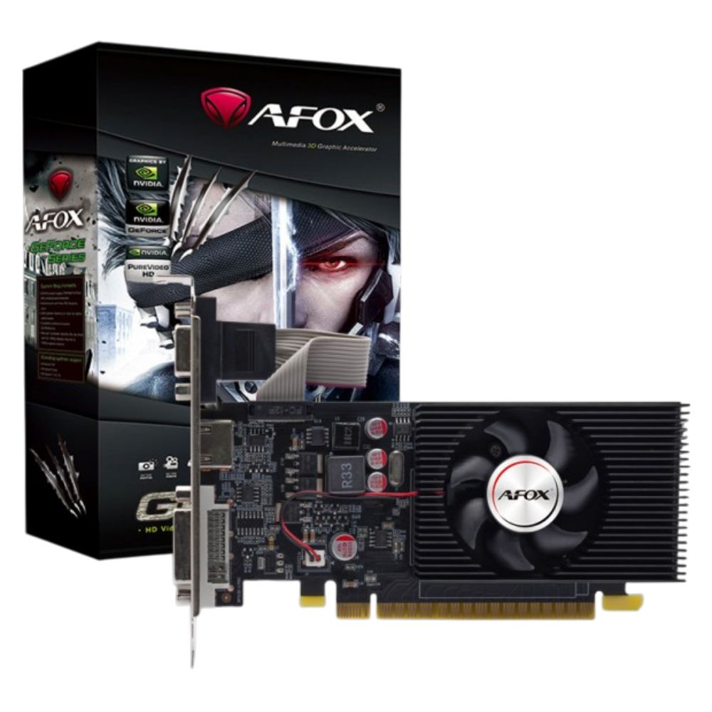 Видеокарта Afox GT730 4GB DDR3 128bit VGA DVI HDMI 1FAN LP RTL