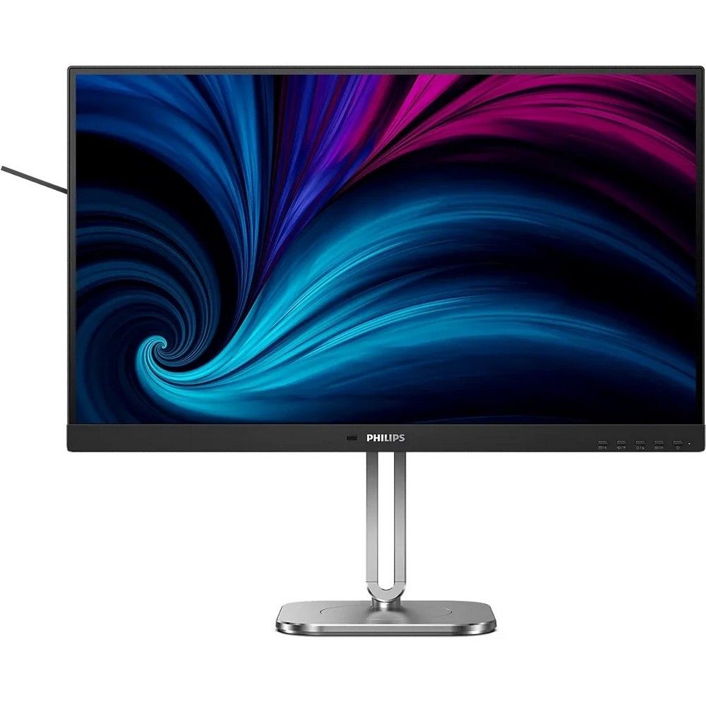 Монитор 27" PHILIPS 27B2N4500 Black (IPS, 2560x1440, 120Hz, 4 ms, 178°/178°, 350 cd/m, 1500:1, +2xHDMI 2.0, +DisplayPort 1.2, +4xUSB 3.2, Type-C (15Вт) - +MM, Pivot)