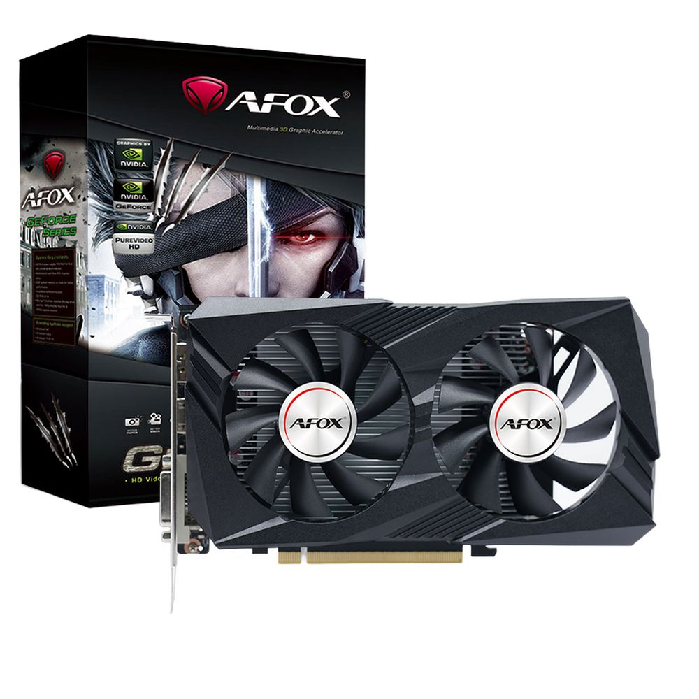 Видеокарта Afox RTX3050 6GB GDDR6 96bit DVI DP HDMI ATX 2FAN RTL