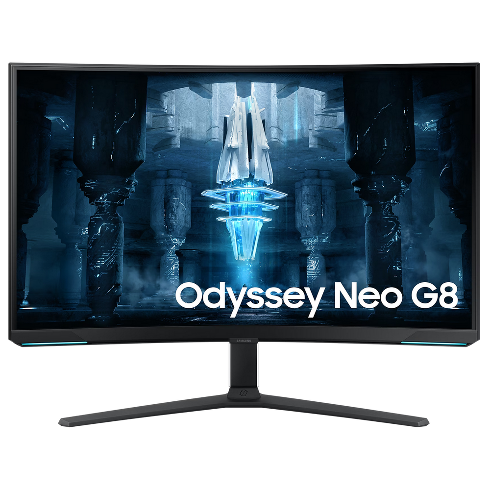 Монитор 32" SAMSUNG S32BG850NM Odyssey Neo G8  Curved VA, 3840x2160, 240Hz, 1ms, 350сd/m, 1000:1, HDR10 | 2xHDMI(2.1), DP(1.4), 2xUSB3.0 | HAS, Swivel, ExPSU, Vesa 100, Black
