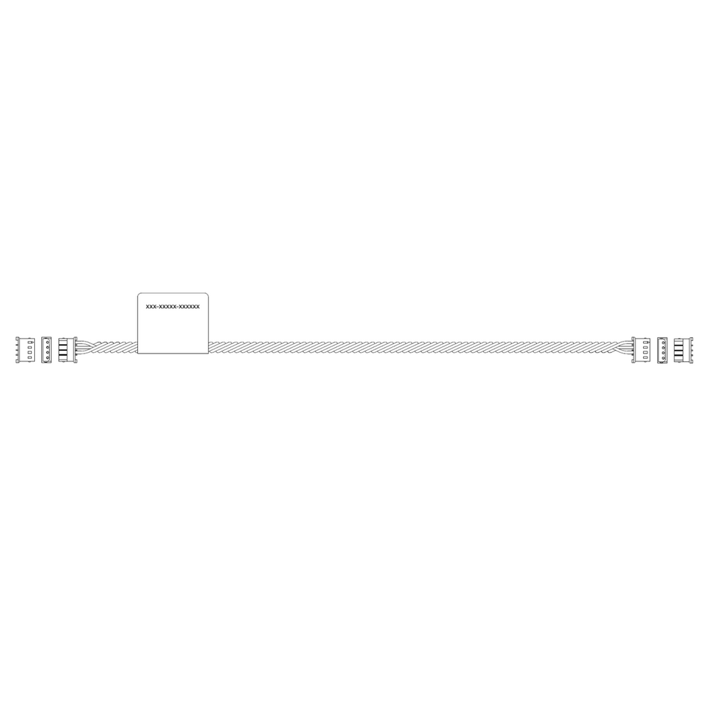 Кабель I2C, 4P to 4P,960MM, SLR-5A260506CB1 126-30000-0678A0