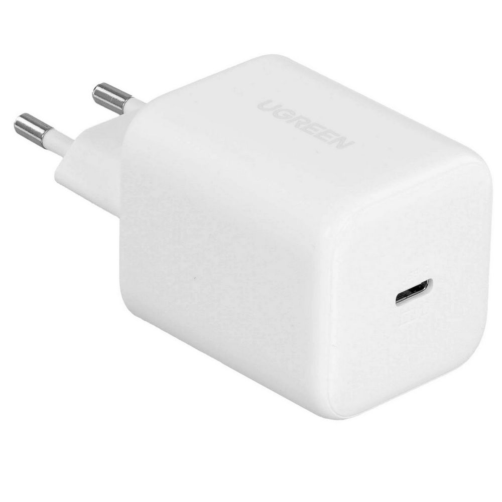 Сетевое зарядное устройство UGREEN X524 (65053) 45W USB-C GaN Fast Charger EU. Цвет: белый