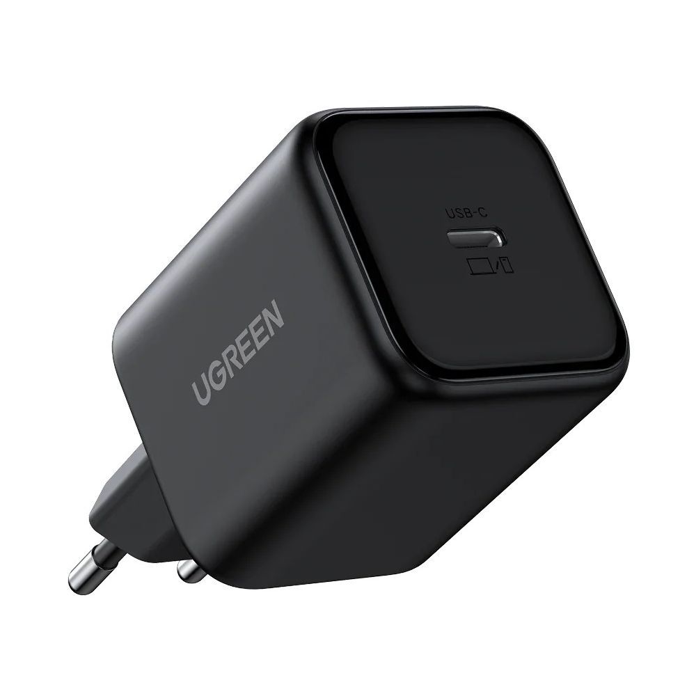 Сетевое зарядное устройство UGREEN X524 (65052) 45W USB-C GaN Fast Charger EU. Цвет: черный